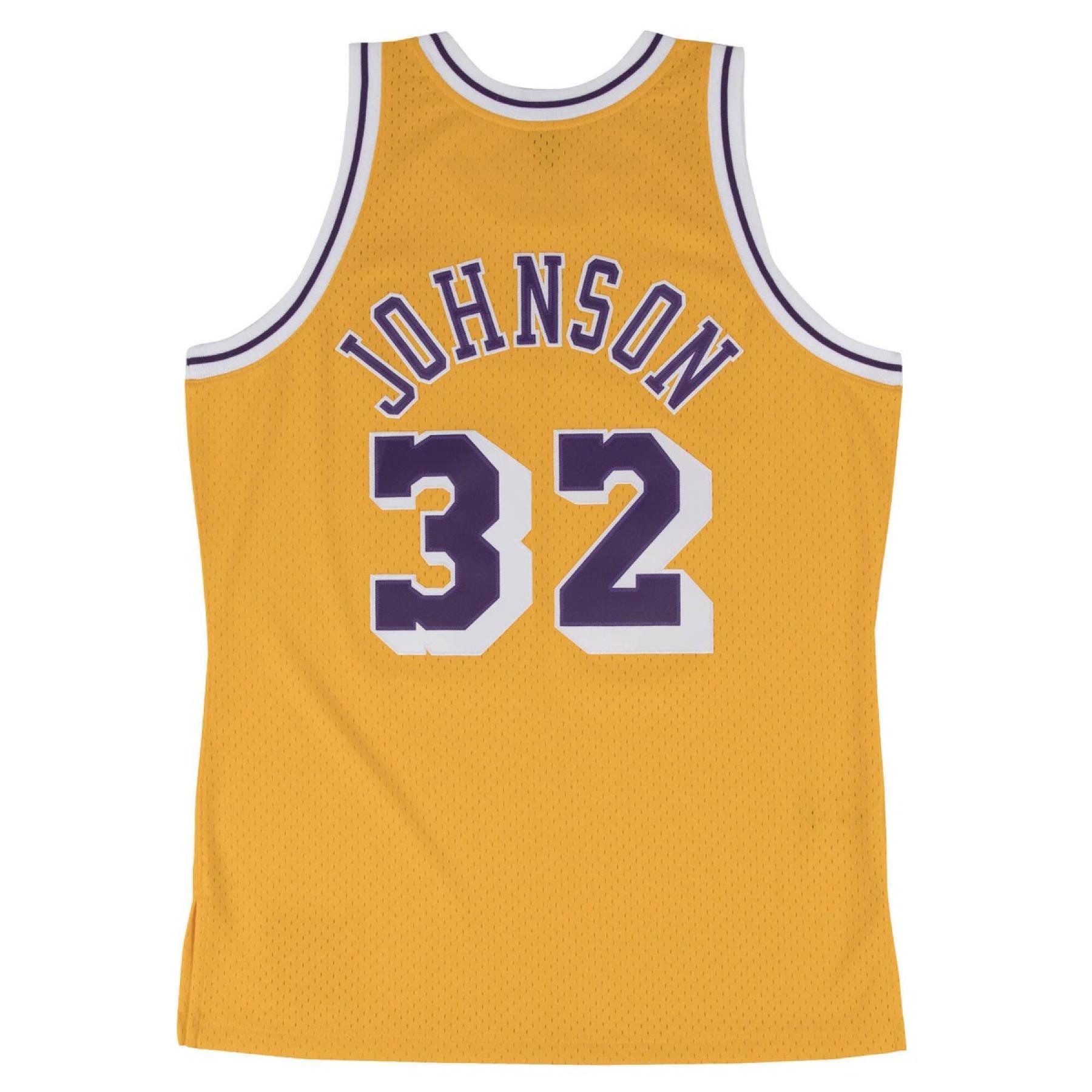 Maillot  Magic Johnson Los Angeles Lakers 1984-85