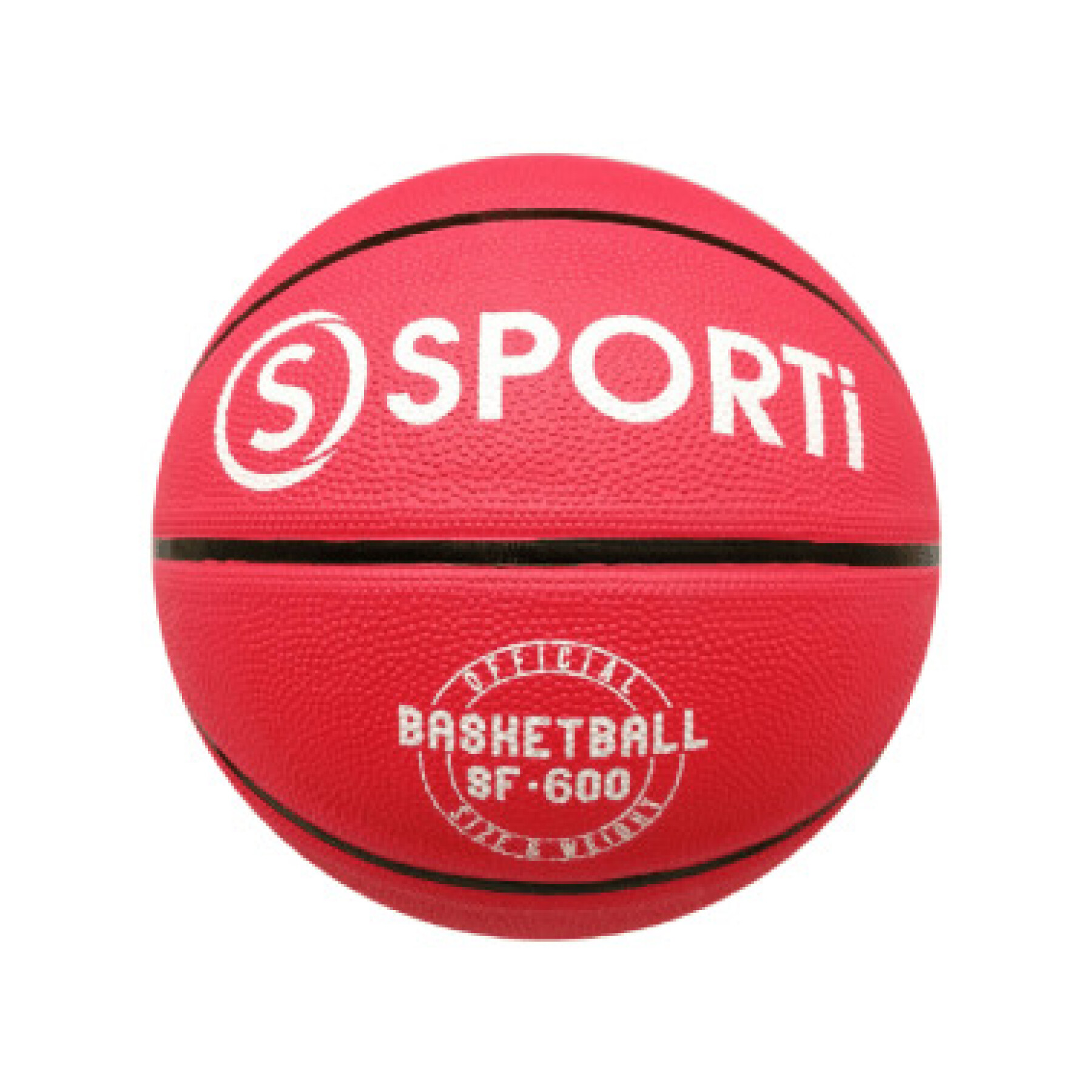 Ballon de basket en caoutchou Sporti