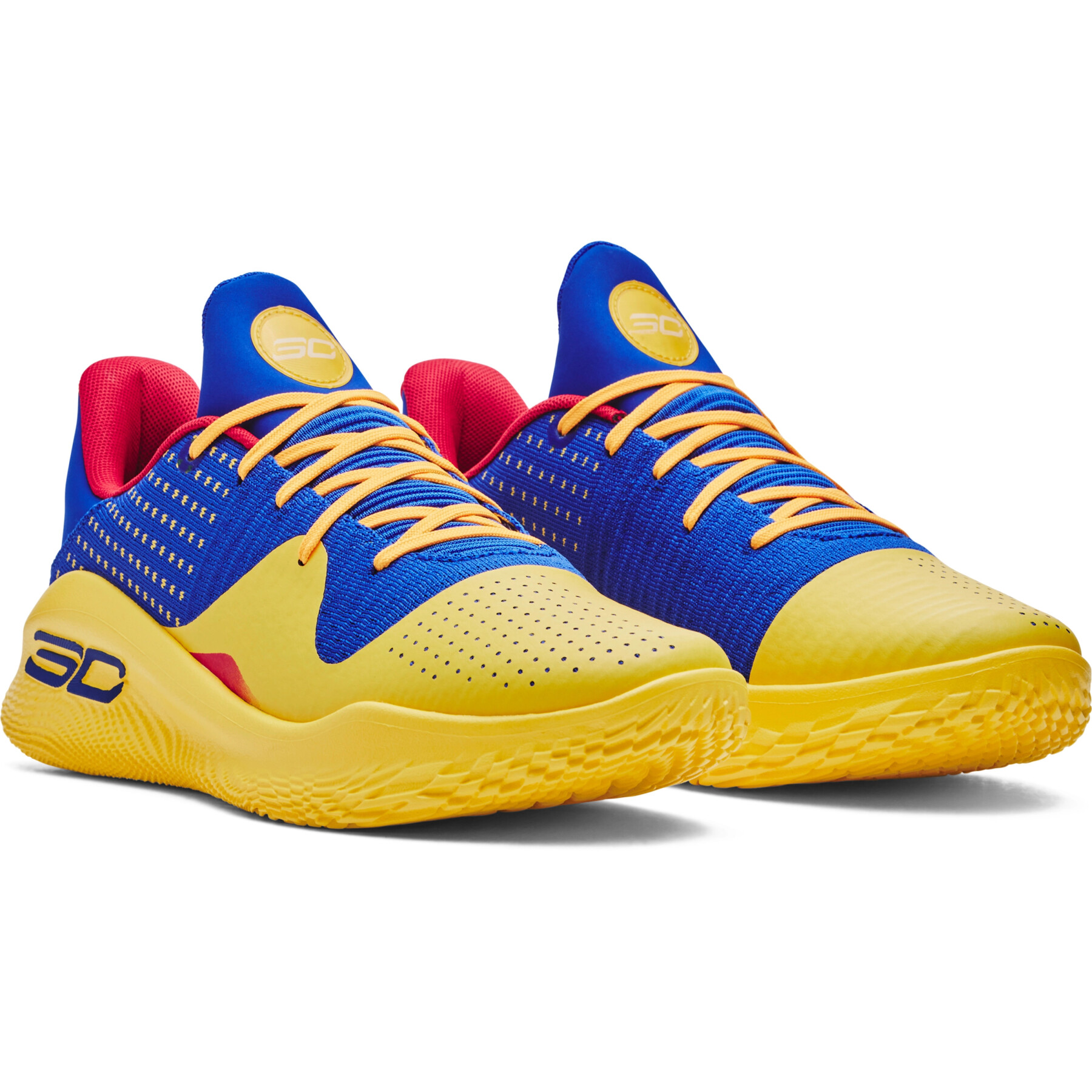 Chaussures indoor Under Armour Curry 4 Low Flotro