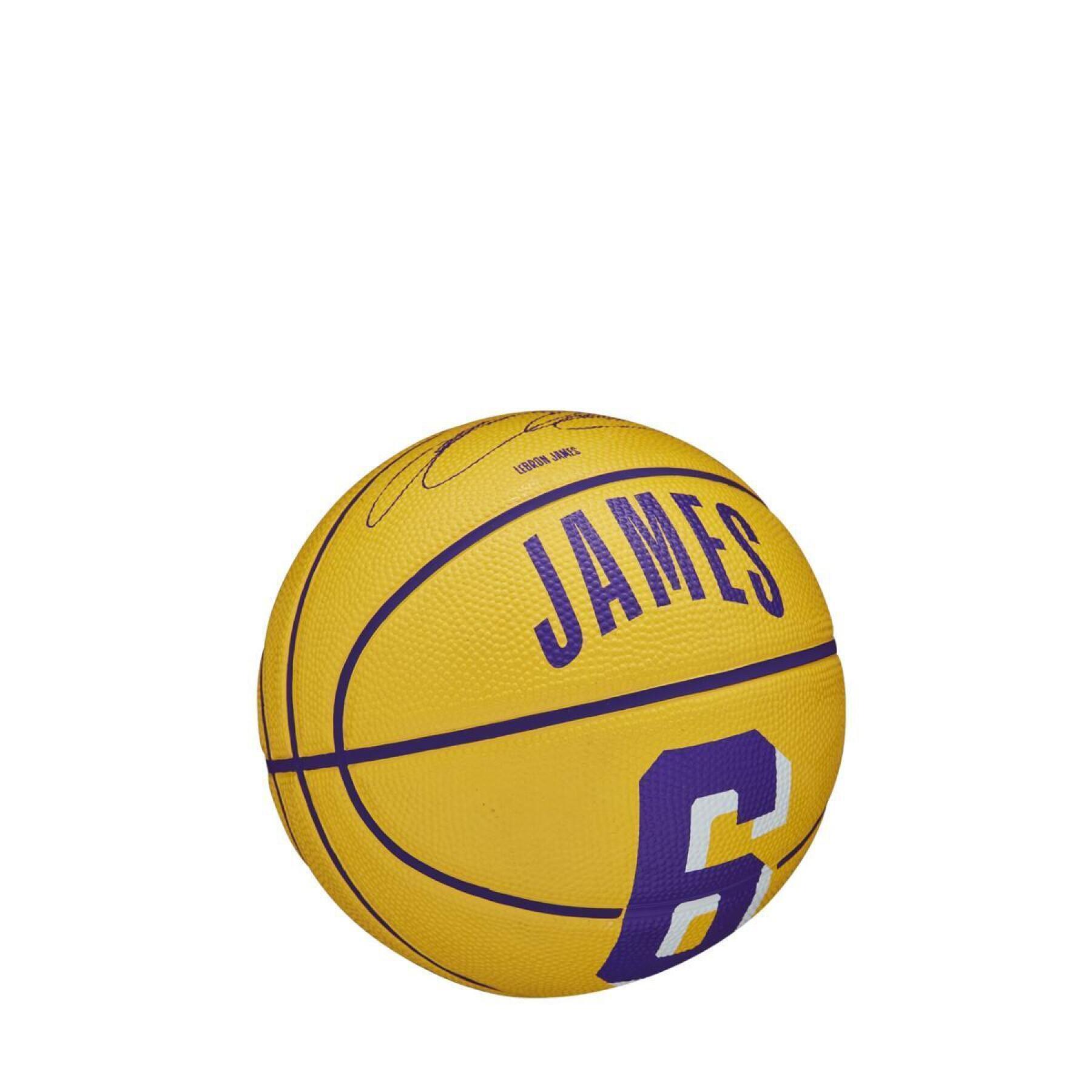 Mini ballon Wilson NBA Lebron James