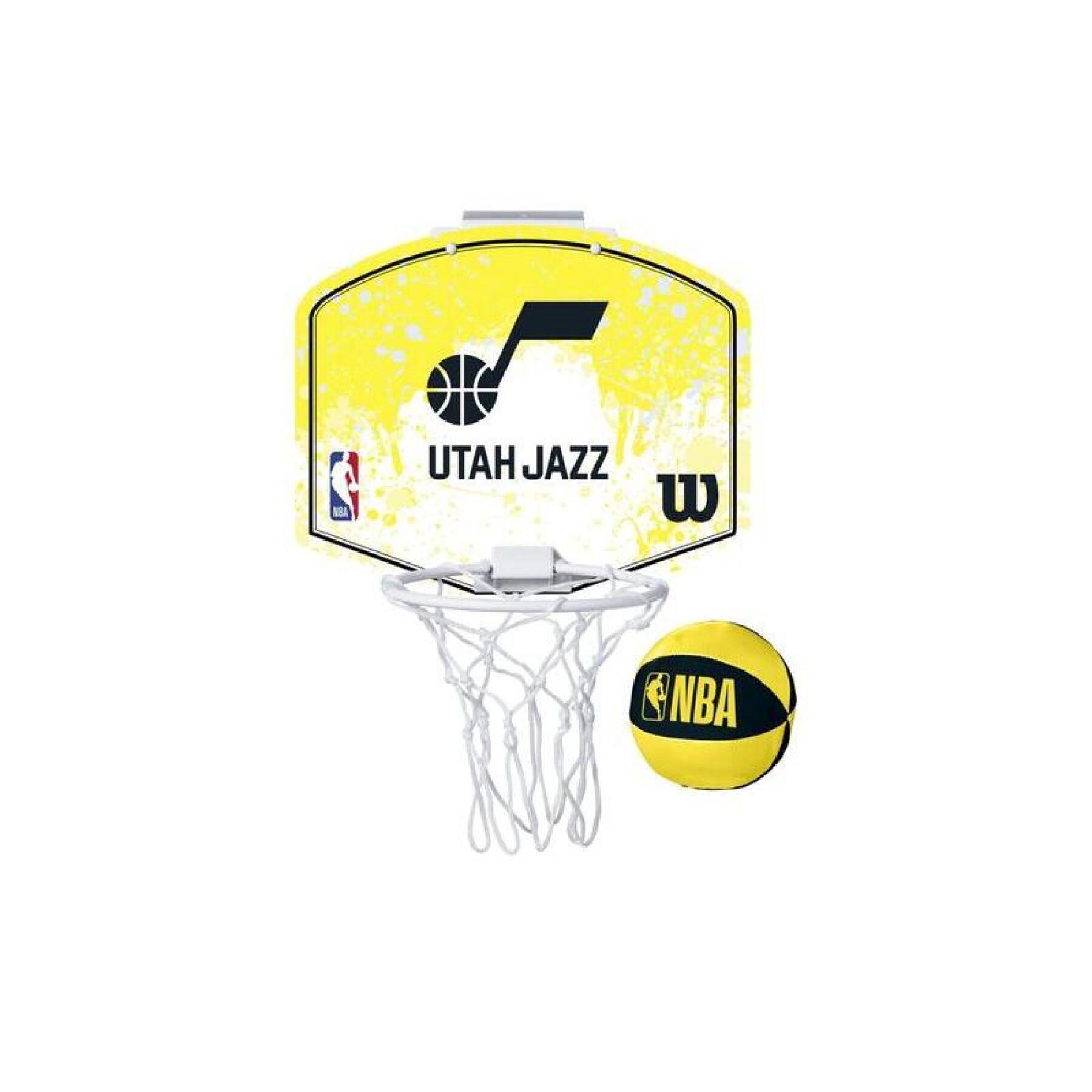 Mini panier de basketball Utah Jazz