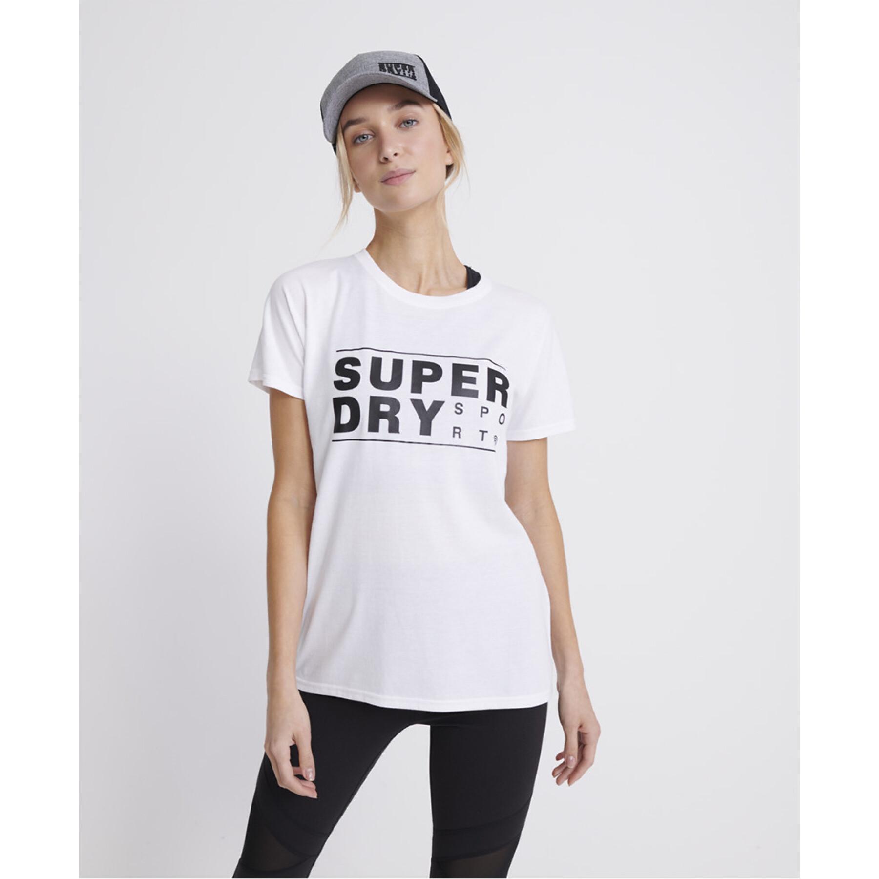 T-shirt à motif femme Superdry Core Sport