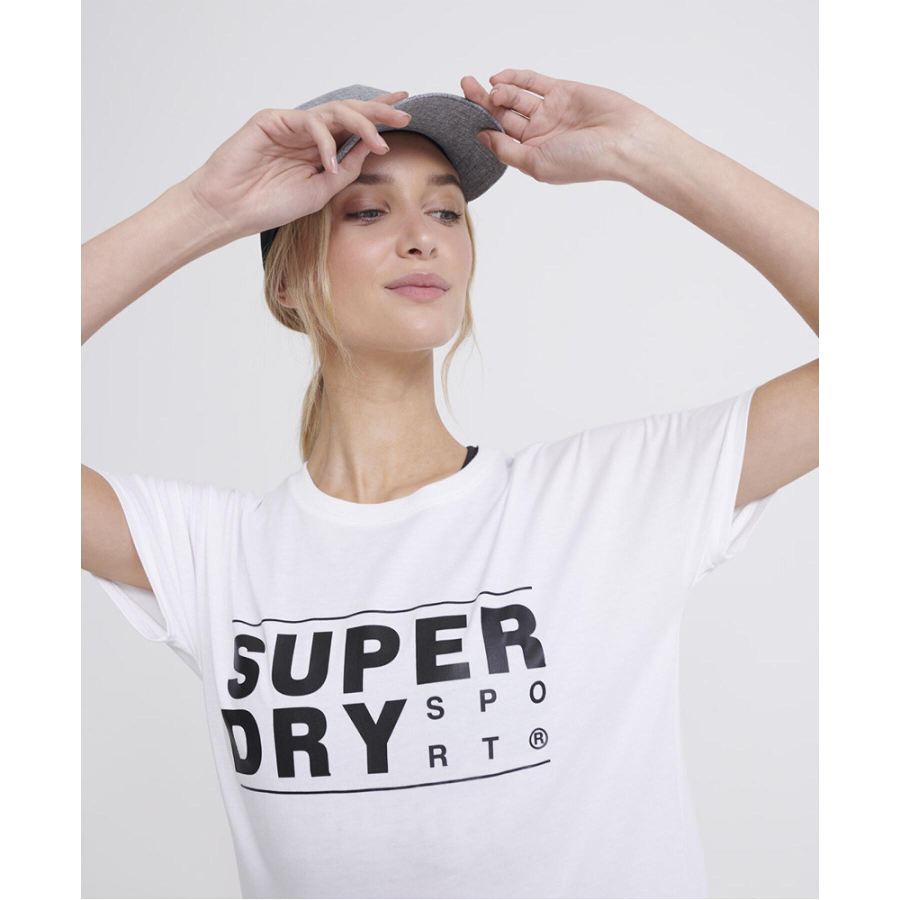 T-shirt à motif femme Superdry Core Sport