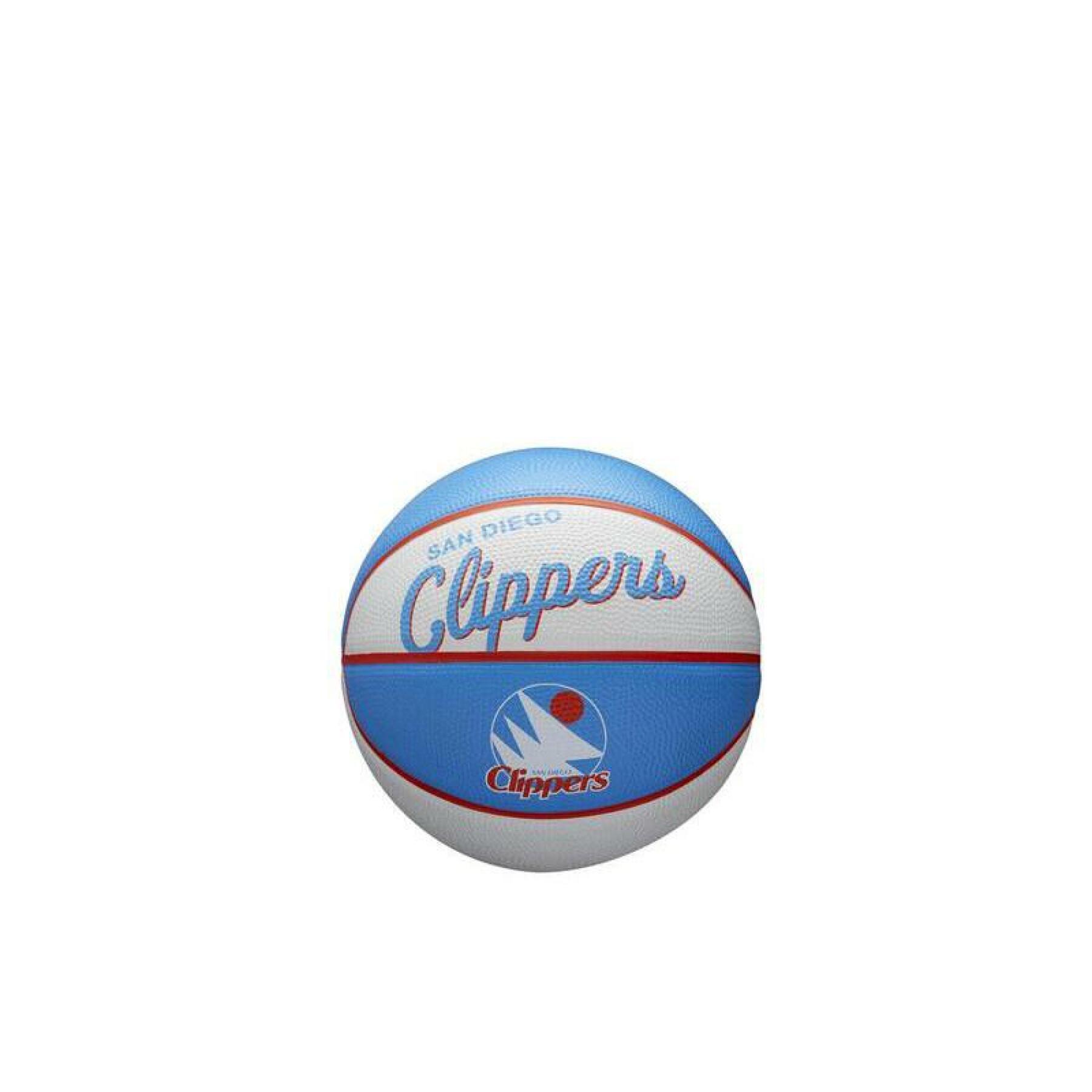 Mini ballon NBA Retro Los Angeles Clippers