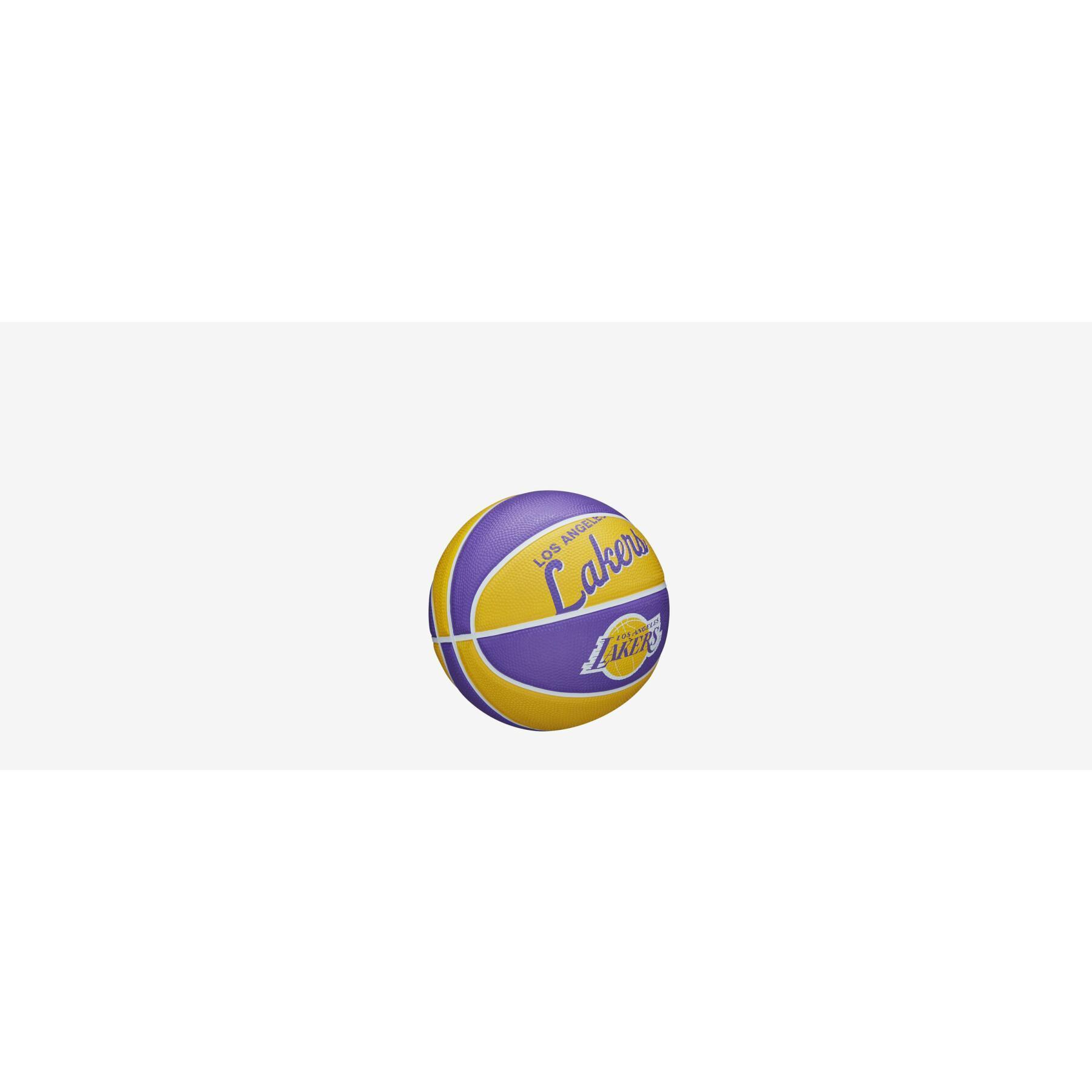 Mini ballon Los Angeles Lakers Nba Team Retro 2021/22