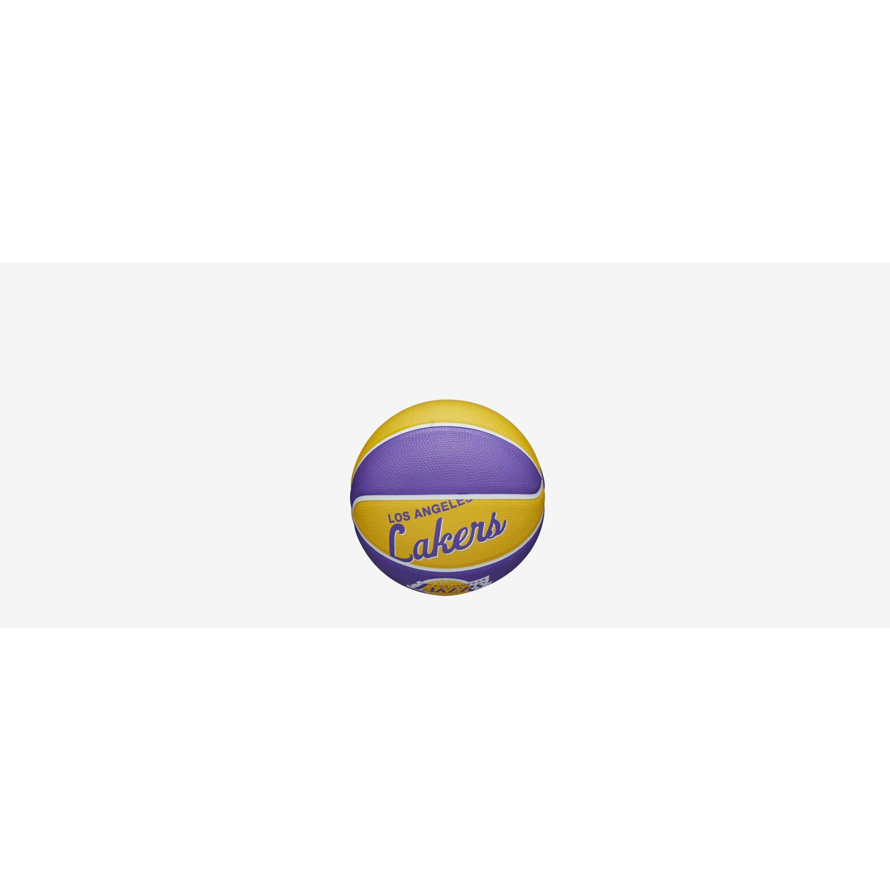 Mini ballon Los Angeles Lakers Nba Team Retro 2021/22