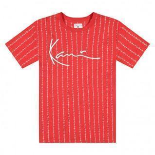 T-shirt Karl Kani Signature Logo Pinstripe
