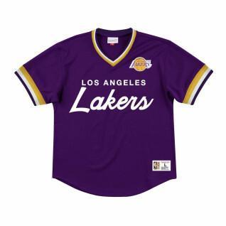 Maillot Los Angeles Lakers special script mesh
