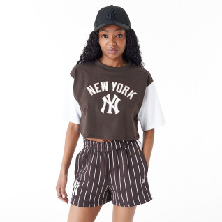 T-shirt crop femme New York Yankees MLB