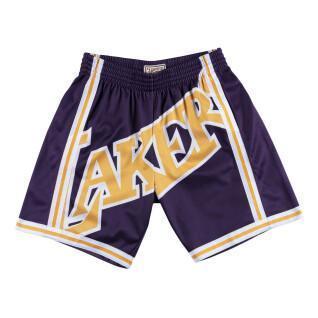 Short Los Angeles Lakers big face lakers 1996/97