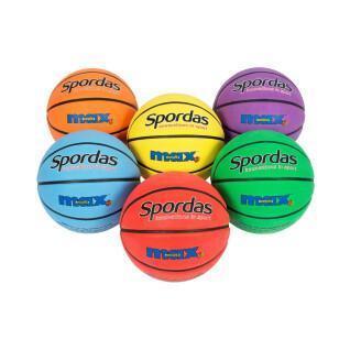 Lot de 6 ballons de basket Spordas Max