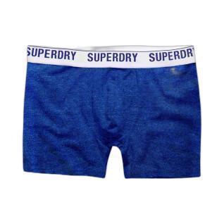 Lot de boxers en coton bio Superdry