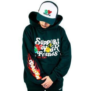 Sweatshirt à capuche Tealer Support Your Friends