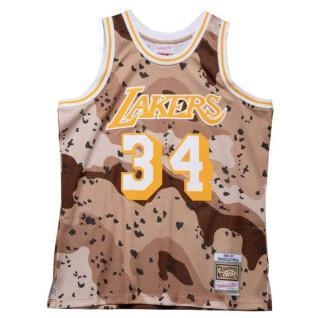 Maillot NBA Shaquille O'Neal Los Angeles Lakers 1996 Swingman