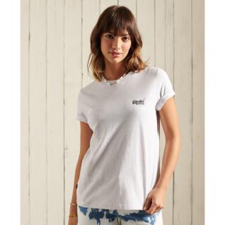 T-shirt en coton biologique femme Superdry