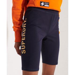 Short cycliste femme Superdry Corporate Logo