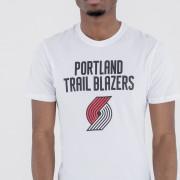 T-shirt New Era logo Portland Trail Blazers