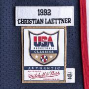 Maillot authentique Team USA nba Christian Laettner