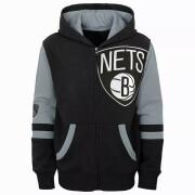 Sweat à capuche zippé enfant Brooklyn Nets Fleece