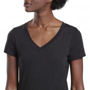 T-shirt femme Reebok GB Cotton V-Neck Vector