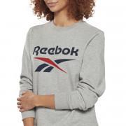 Sweatshirt femme Reebok Identity Logo French Terry