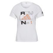 T-shirt femme adidas Run Logo