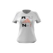 T-shirt femme adidas Run Logo