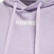 Sweatshirt à capuche crop femme Hummel Legacy