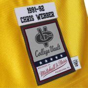 Maillot Michigan Wolverines NCAA 1991 Chris Webber