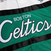 Blouson satin épais Boston Celtics Special Script