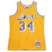 Maillot Los Angeles Lakers NBA 75Th Anni Swingman 1996 Shaquille O'Neal