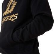 Sweatshirt à capuche Los Angeles Lakers NBA Metallic PO