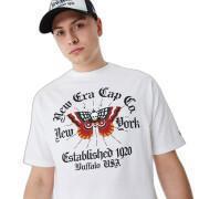 T-shirt oversize graphic papillon New Era