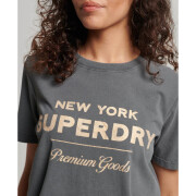 T-shirt femme Superdry Luxe Metallic