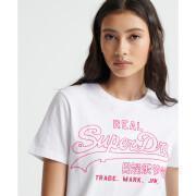 T-shirt à contour femme Superdry Vintage Logo Pop